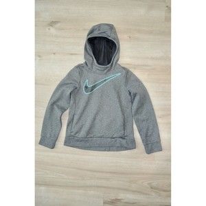 Nike AR0168-032 Kid's Dri-Fit Hooded Sweatshirt Size S